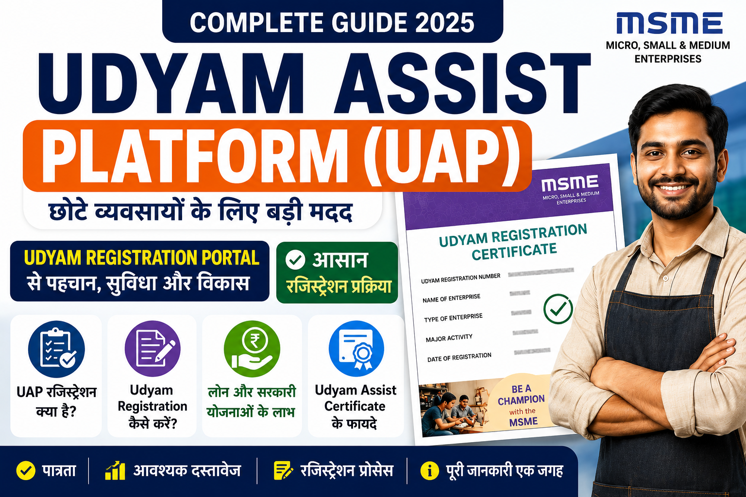 Udyam Assist Platform क्या है? | Udyam Assist Registration, Benefits, Eligibility | Complete Guide 2026